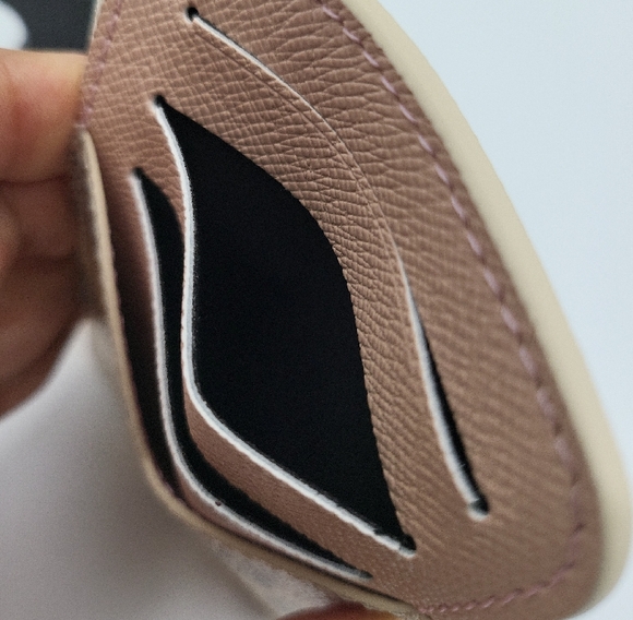 LOUIS VUITTON Damier Azur Zipped Romy Card Holder Rose Ballerine.. - Picture 13 of 13